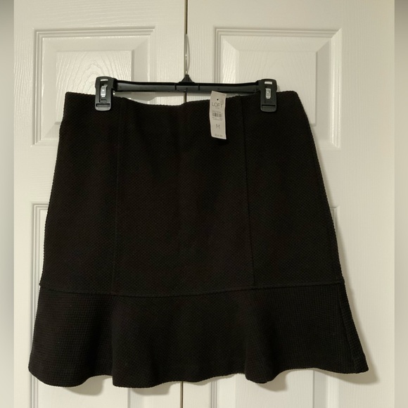 Loft Outlet black circle skater skirt - Picture 2 of 4